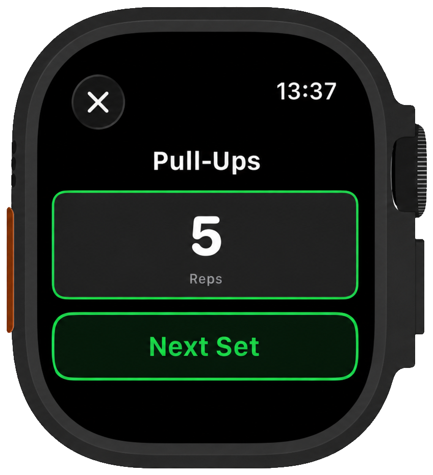 Only Workout Apple Watch companion app